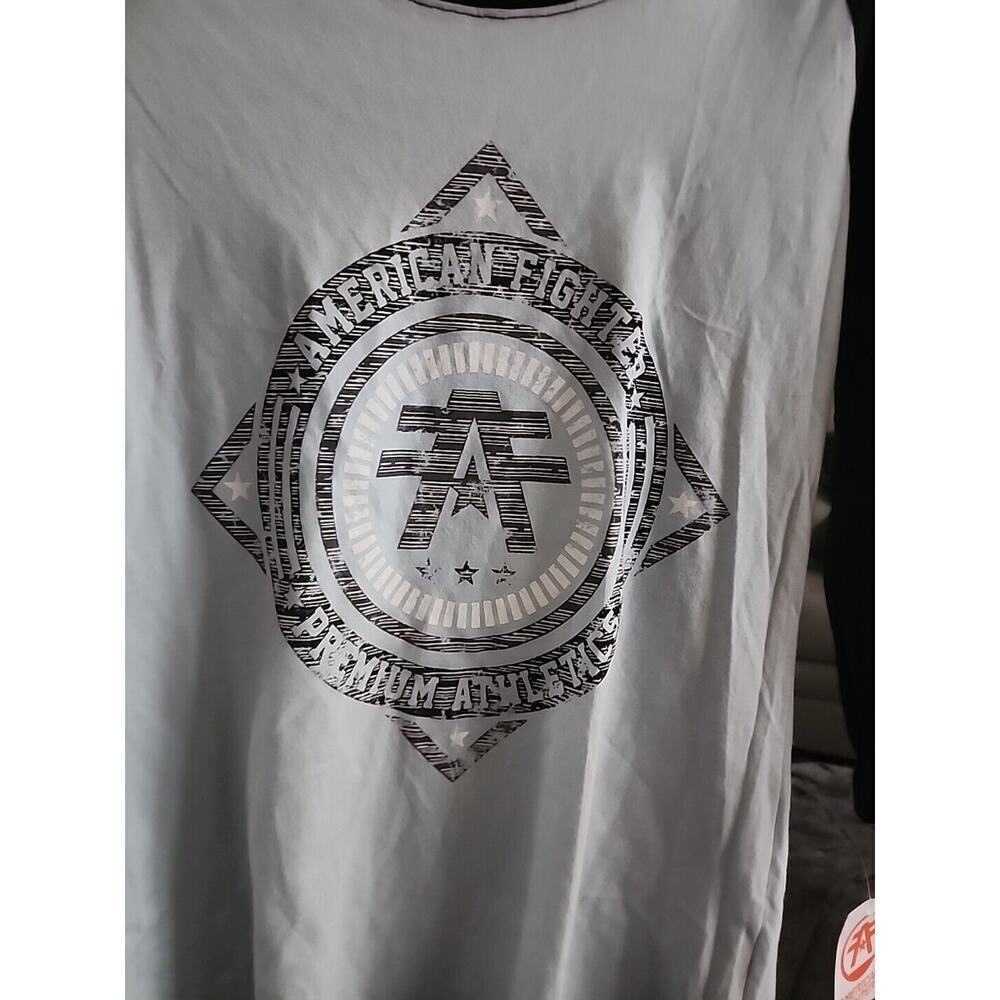 American Fighter Judson 3/4 Sleeve Tee Affliction Small NWT A108 Excellent Biker